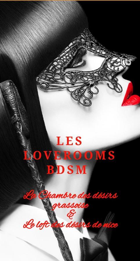 La Loveroom Bdsm De Nice " La Chambre Luxe Des Desirs " Екстер'єр фото